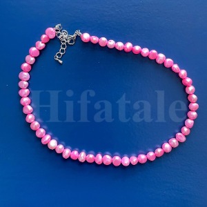 pink pearl NECKLACE
